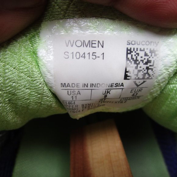 Saucony Guide ISO Everun Running Shoes S10415-1 Gray Purple Yellow Women's Size - Picture 10 of 10